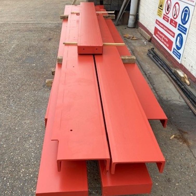 Powder Coating Structural Steel 1